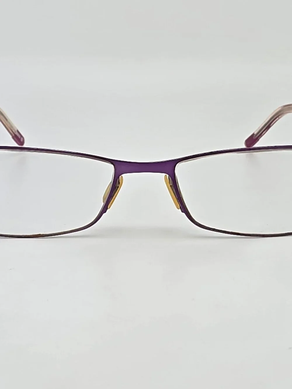 Morel Lightec 6589L PC 001 Purple Eyeglasses Frame w/ Flexhinge and Case France